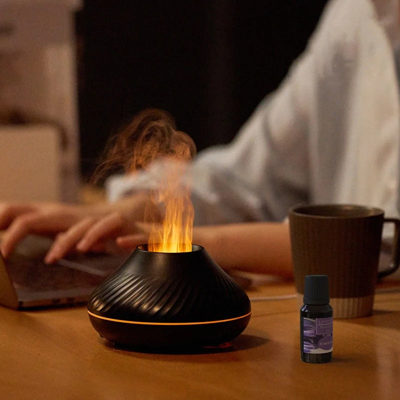 Volcanic Flame Aroma Diffuser – Relax & Rejuvenate