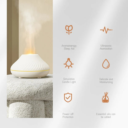 Volcanic Flame Aroma Diffuser – Relax & Rejuvenate